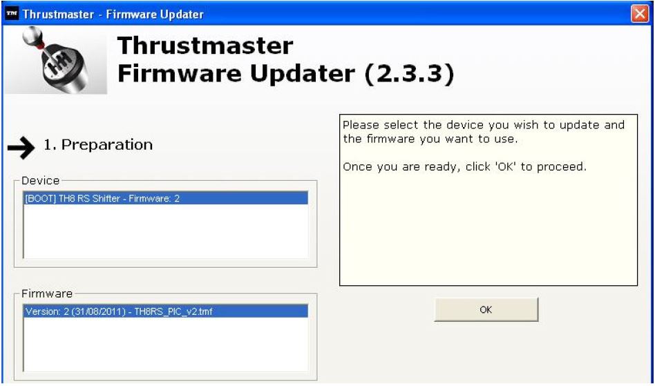 My TH8 Shifter is no longer recognized by my PC/console - Thrustmaster -  Technical support website