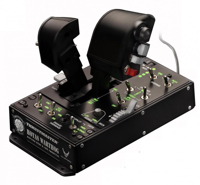 thrustmaster hotas x control panel