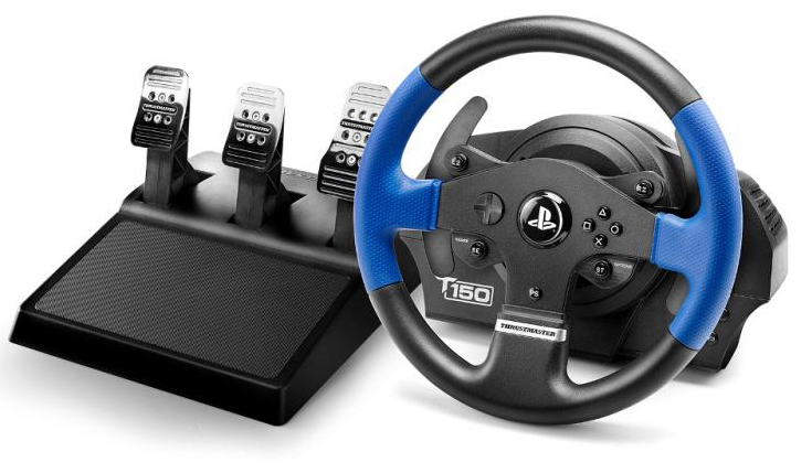 thrustmaster steering wheel control panel