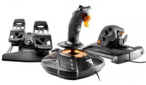  Guillemot Thrustmaster T.16000M Fcs USB Joystick (Pc) : Video  Games